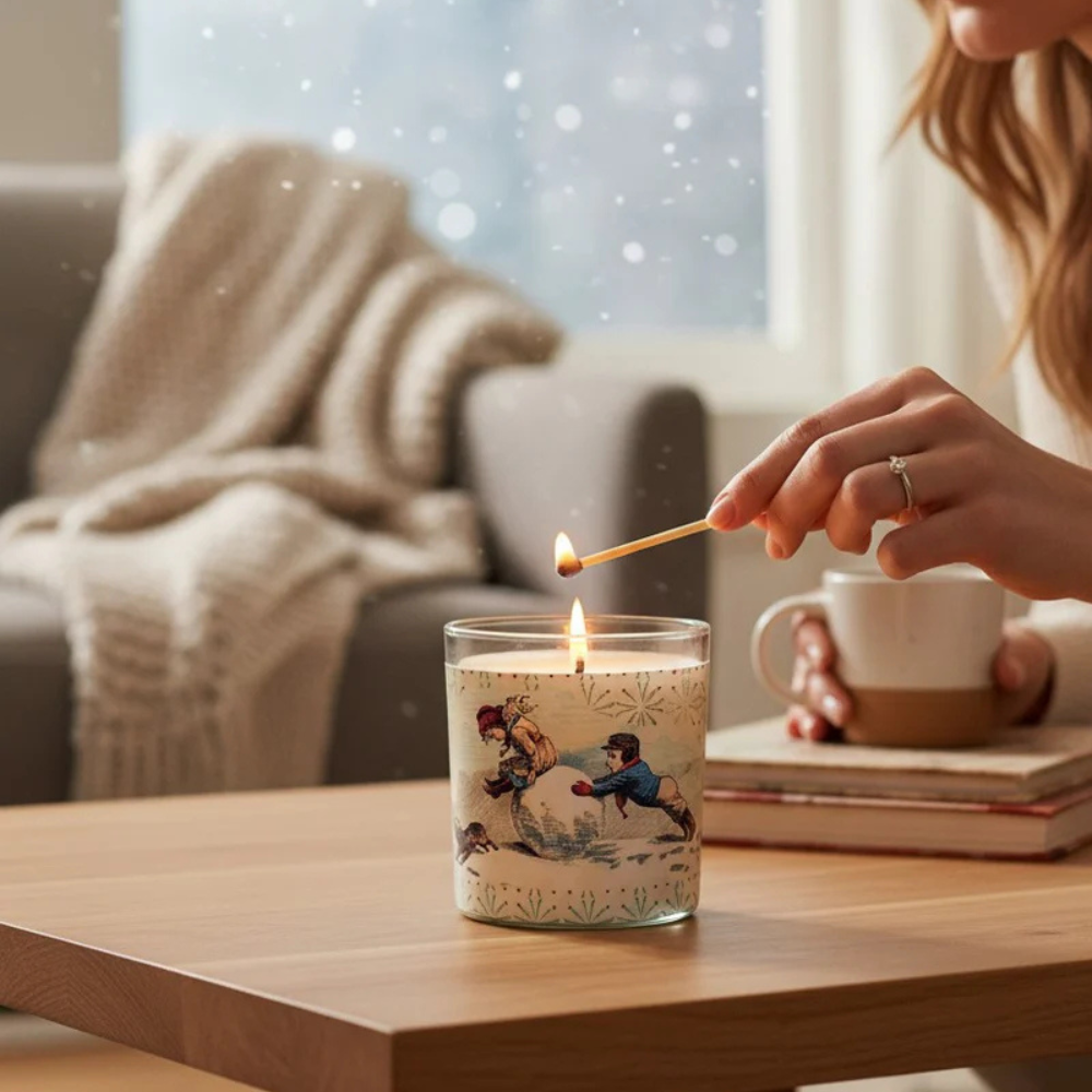 Snowday | Art-Inspired Vintage Luxury Candle