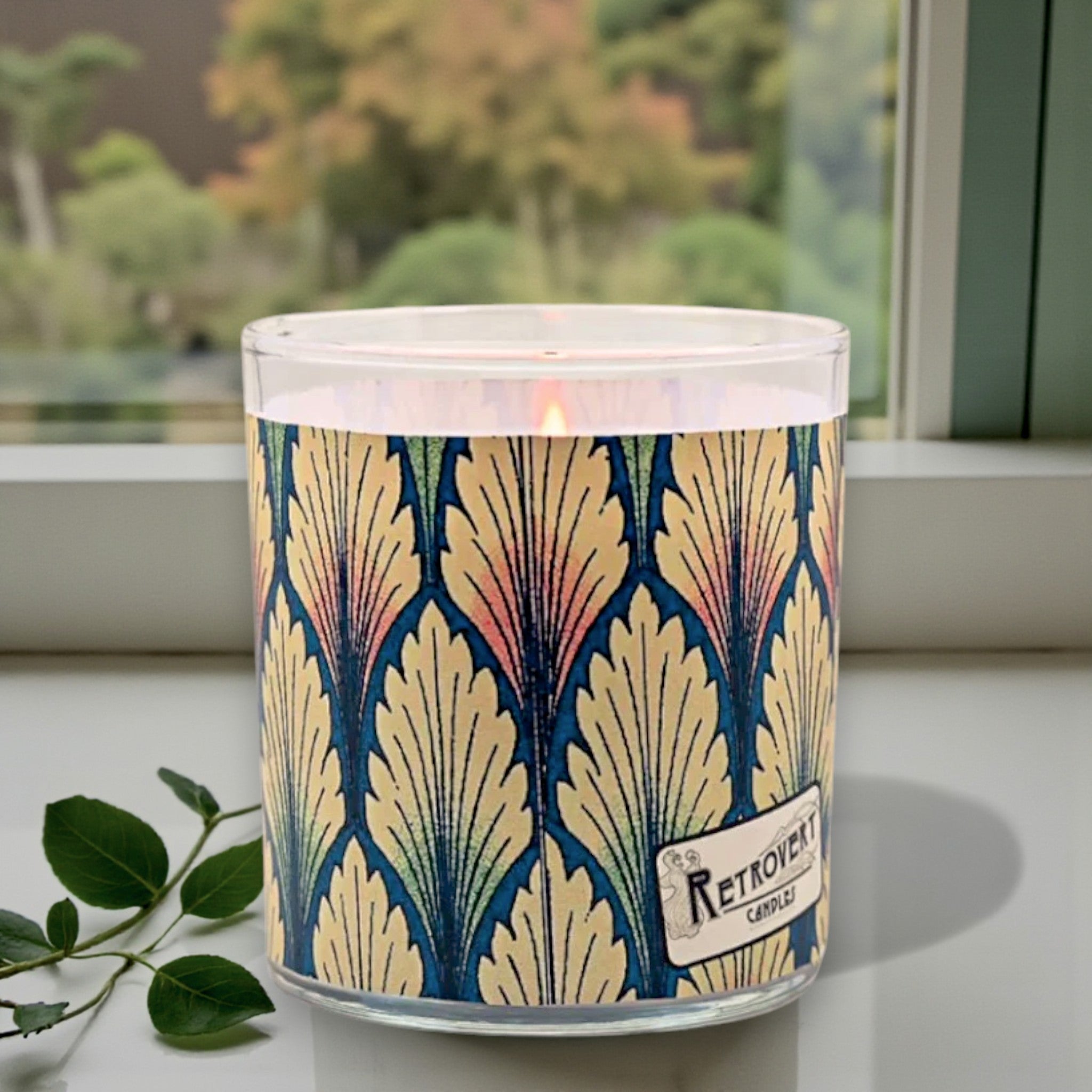Leafy Greens - Luxury Coconut Apricot Wax Candle – 8.5 oz