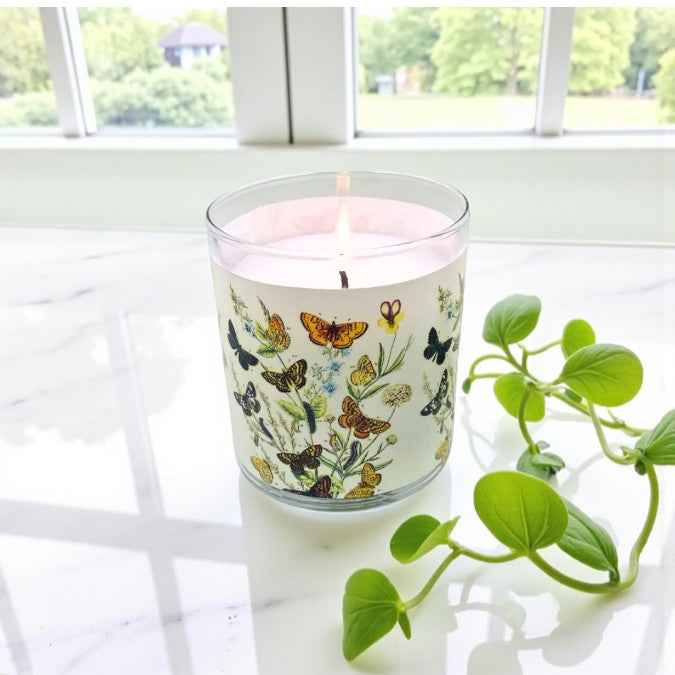 Butterfly Bouquet | William Forsell Kirby Natural History Inspired Candle