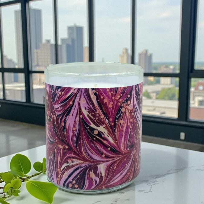 Hibiscus Waves - Luxury Coconut Apricot Wax Candle – 8.5 oz