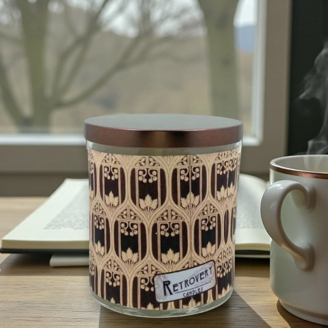 Palmer - Luxury Coconut Apricot Wax Candle – 8.5 oz