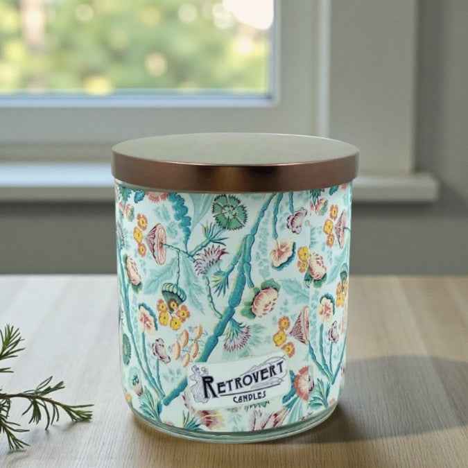 Blooming Meadow | Smithsonian Historic Wallpaper Inspired Candle