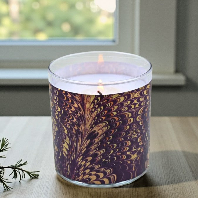Crimson Plumes | Art-Inspired Vintage Luxury Candle