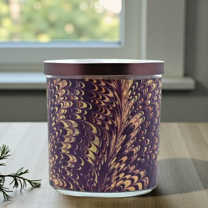 Crimson Plumes | Art-Inspired Vintage Luxury Candle