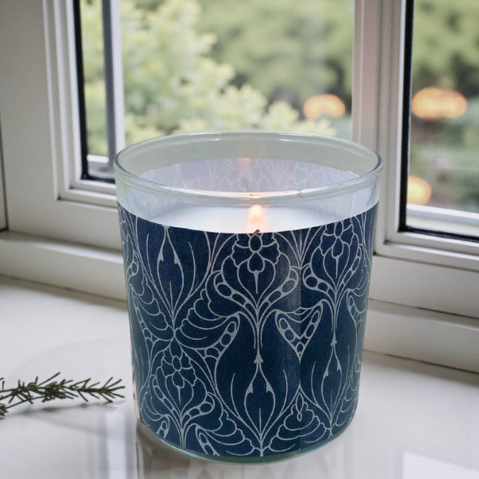 Faded Bloom - Luxury Coconut Apricot Wax Candle – 8.5 oz