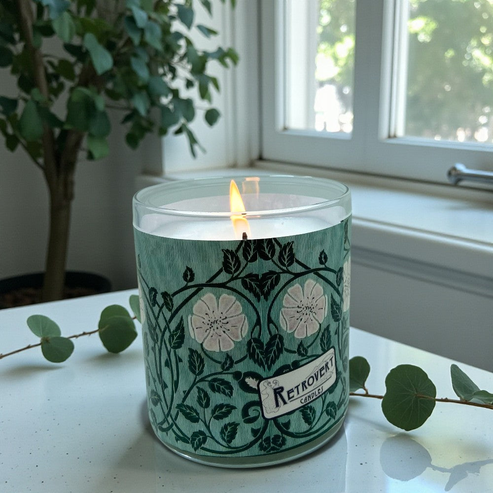 Heirloom Sage – Eco-Luxe Scented Candle | Coconut Apricot Wax | Retro Design