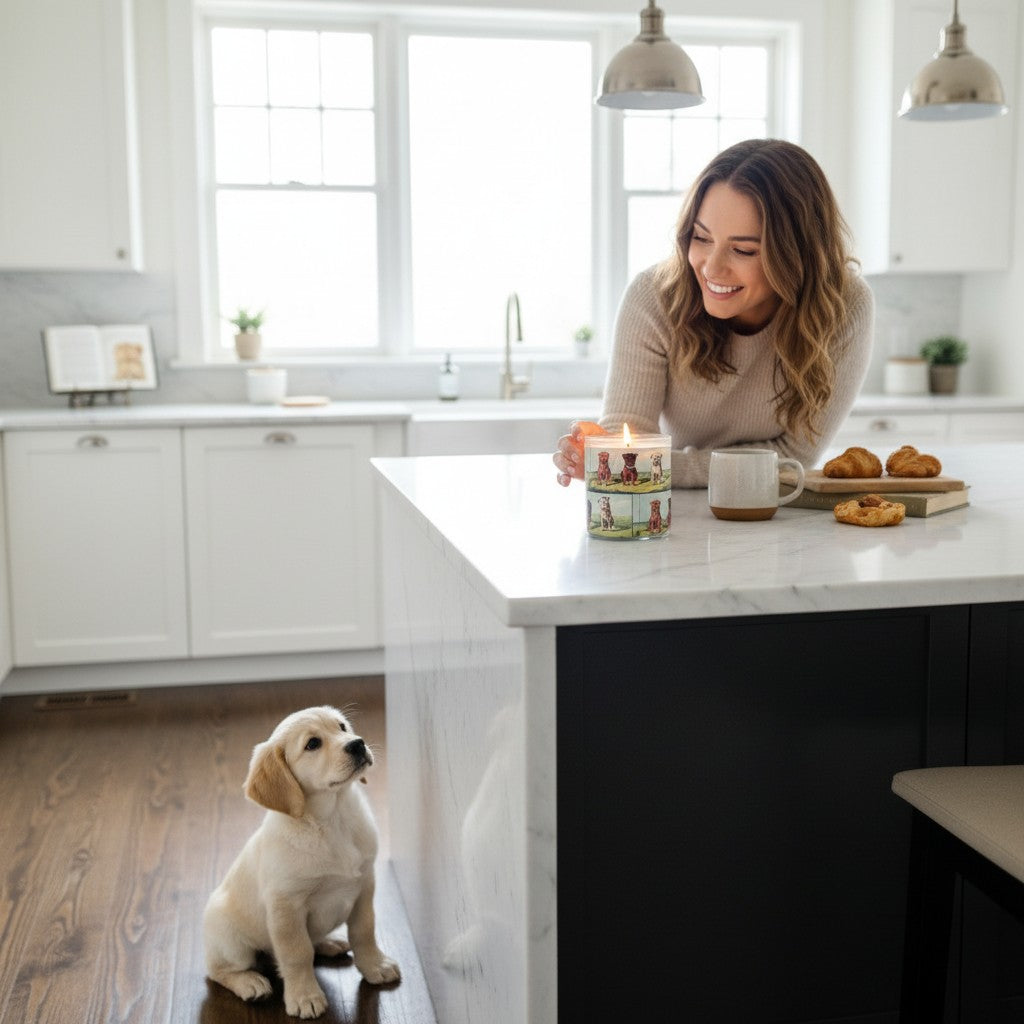 Life is Ruff - Luxury Coconut Apricot Wax Candle – 8.5 oz