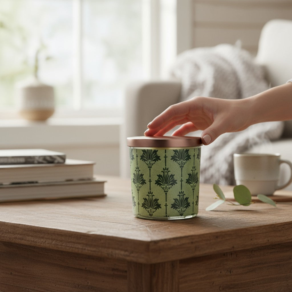 Marshall - Luxury Coconut Apricot Wax Candle – 8.5 oz