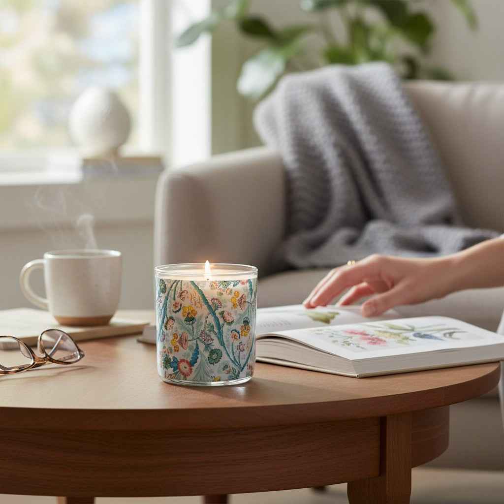 Blooming Meadow | Smithsonian Historic Wallpaper Inspired Candle