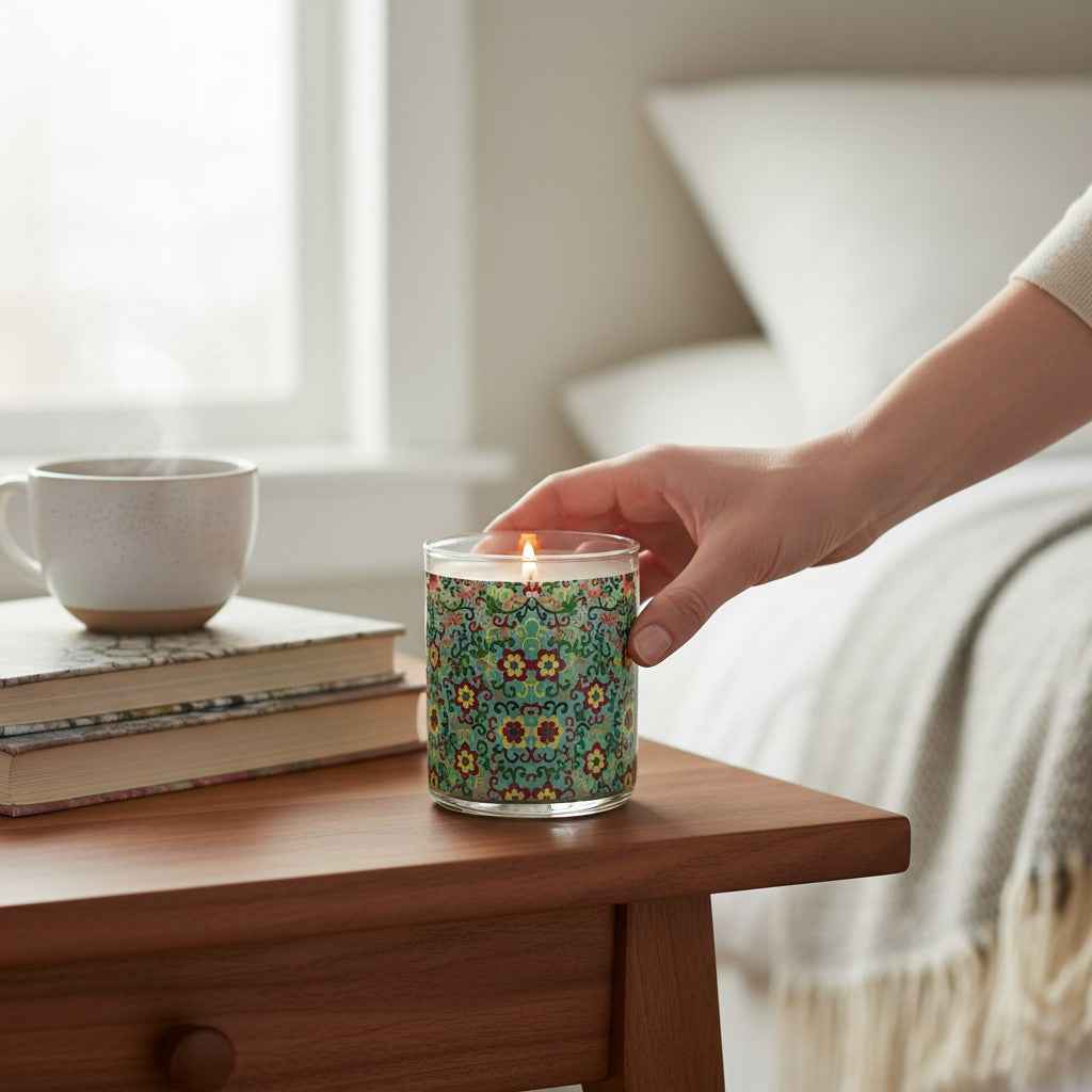May Flowers | Owen Jones Chinese Ornament Inspired Candle