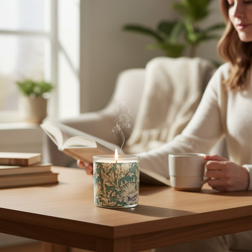 Verdant - Luxury Coconut Apricot Wax Candle – 8.5 oz