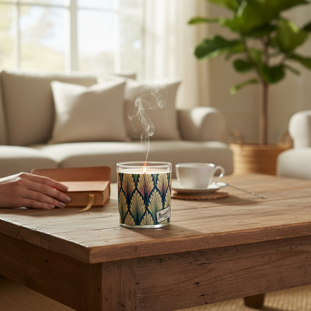 Leafy Greens - Luxury Coconut Apricot Wax Candle – 8.5 oz