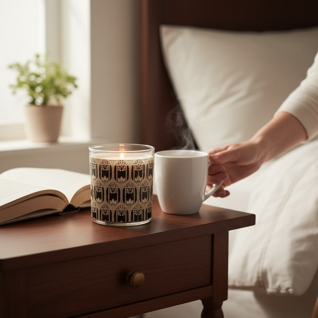 Palmer - Luxury Coconut Apricot Wax Candle – 8.5 oz