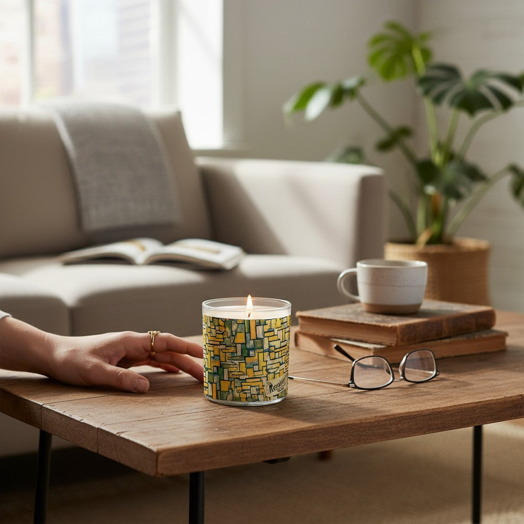 Terrazzo - Luxury Coconut Apricot Wax Candle – 8.5 oz