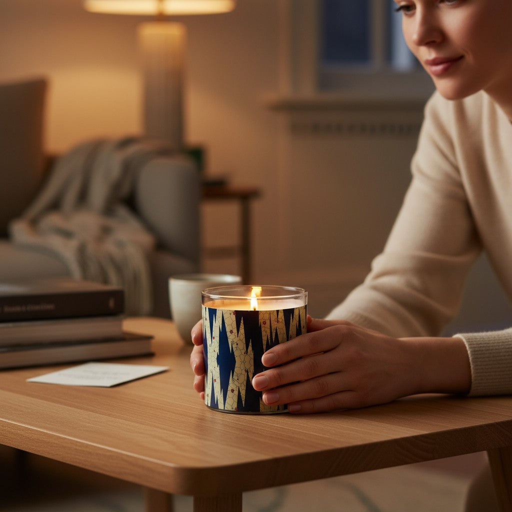 Ziggy - Luxury Coconut Apricot Wax Candle – 8.5 oz