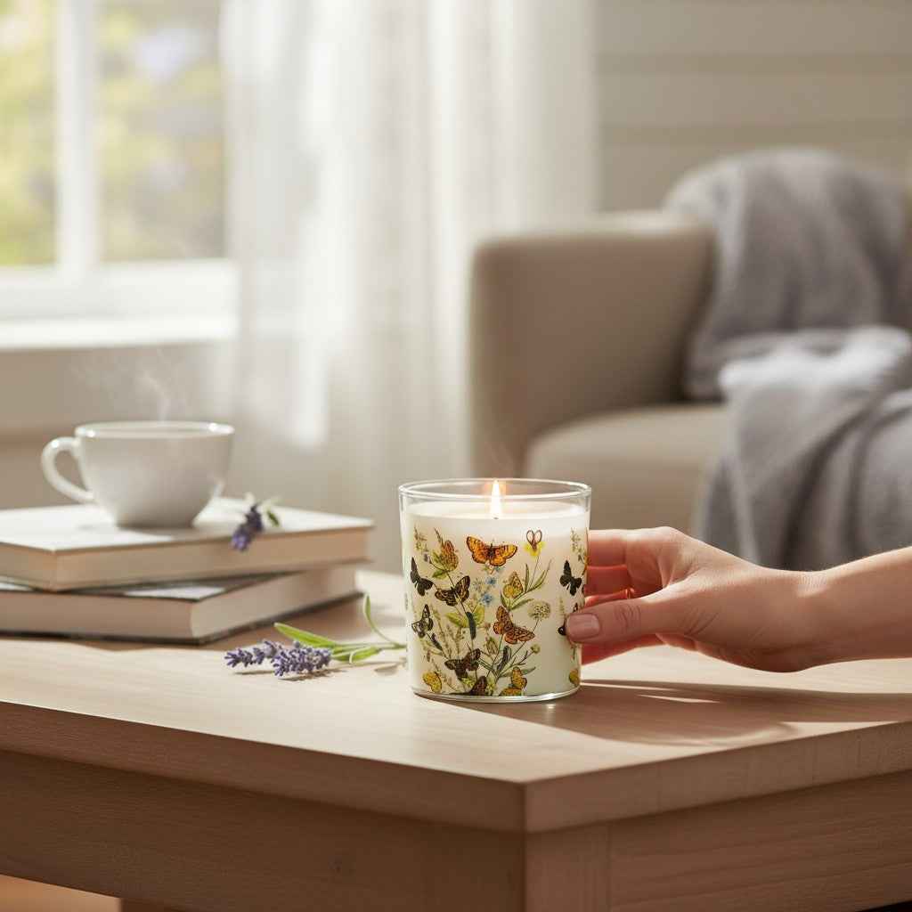 Butterfly Bouquet | William Forsell Kirby Natural History Inspired Candle