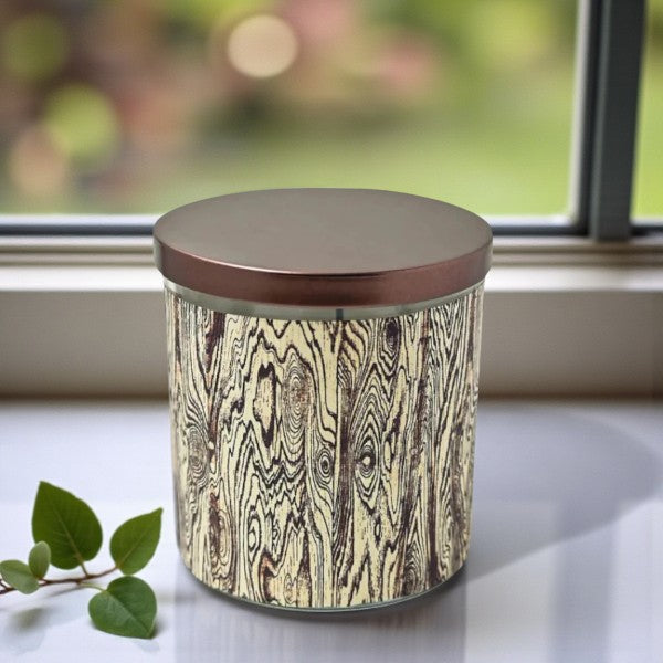 Mighty Oak – Eco-Luxe Scented Candle | Coconut Apricot Wax | Vintage Artwork Retro Design
