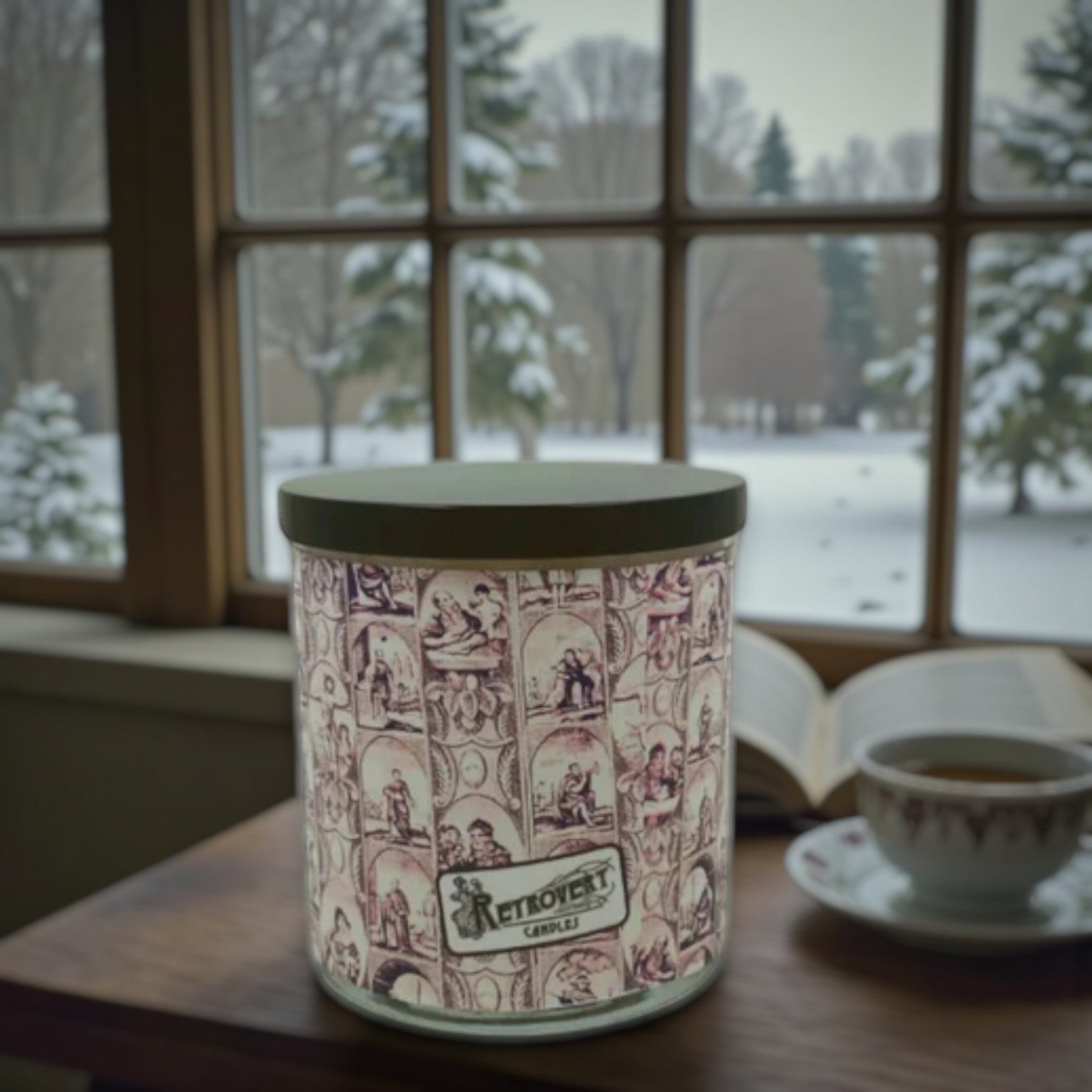 Sanctus | Art-Inspired Vintage Luxury Candle