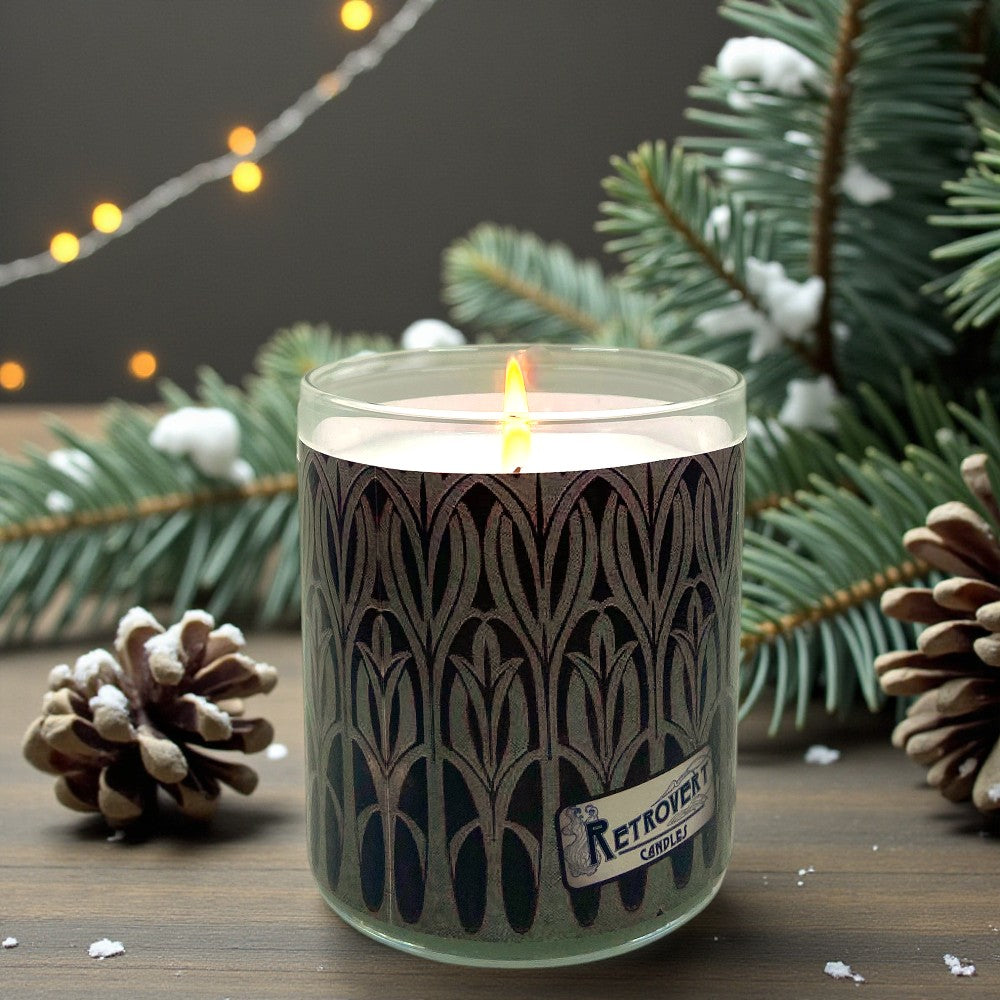 Vespers – Eco-Luxe Scented Candle | Coconut Apricot Wax | Retro Design