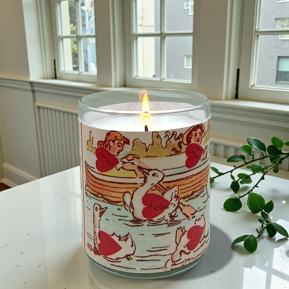 Valentine Voyage - Luxury Coconut Apricot Wax Candle – 8.5 oz