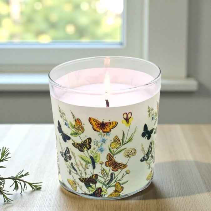 Butterfly Bouquet | William Forsell Kirby Natural History Inspired Candle