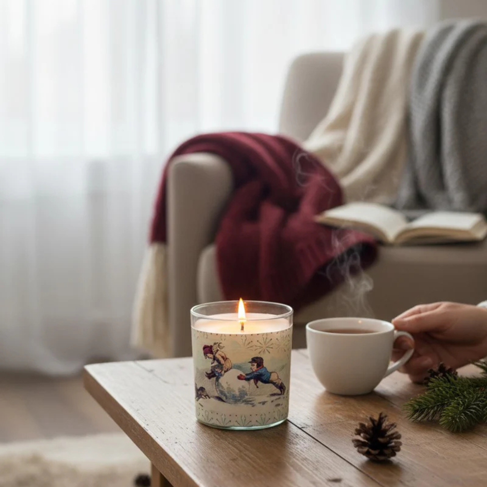 Snowday | Art-Inspired Vintage Luxury Candle