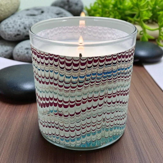 Rising Tide - 1700's 1800's Vintage Artwork Retro Design Scented Candle Coconut Apricot Wax Eco-Luxe