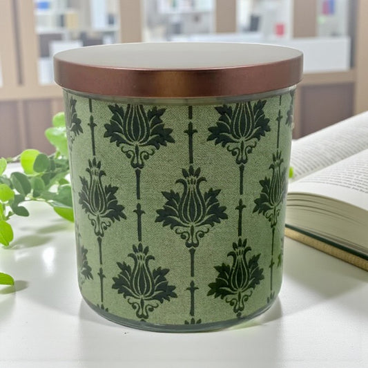 Marshall - Arts & Crafts Era Retro Design Scented Candle Coconut Apricot Wax Eco-Luxe