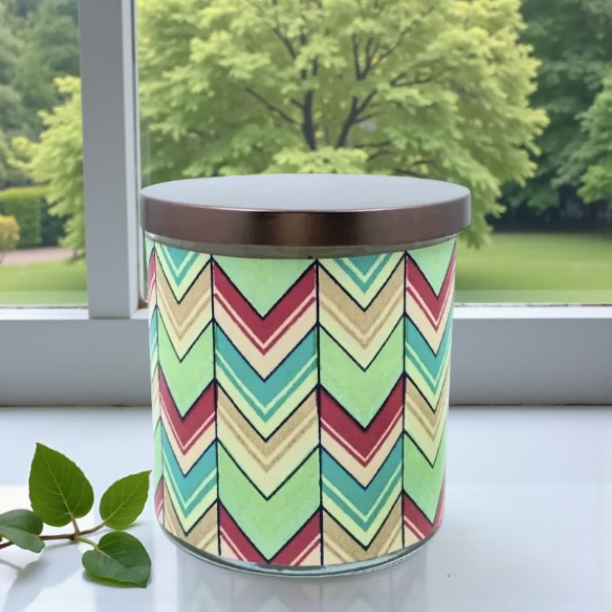 Penny – Eco-Luxe Scented Candle | Coconut Apricot Wax | Vintage Artwork Retro Design