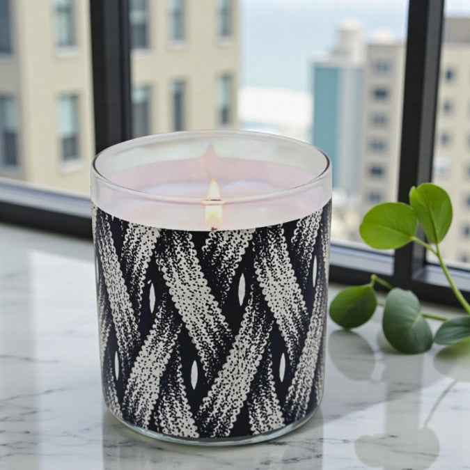 Woven Noir | Vintage Art-Inspired Scented Candle