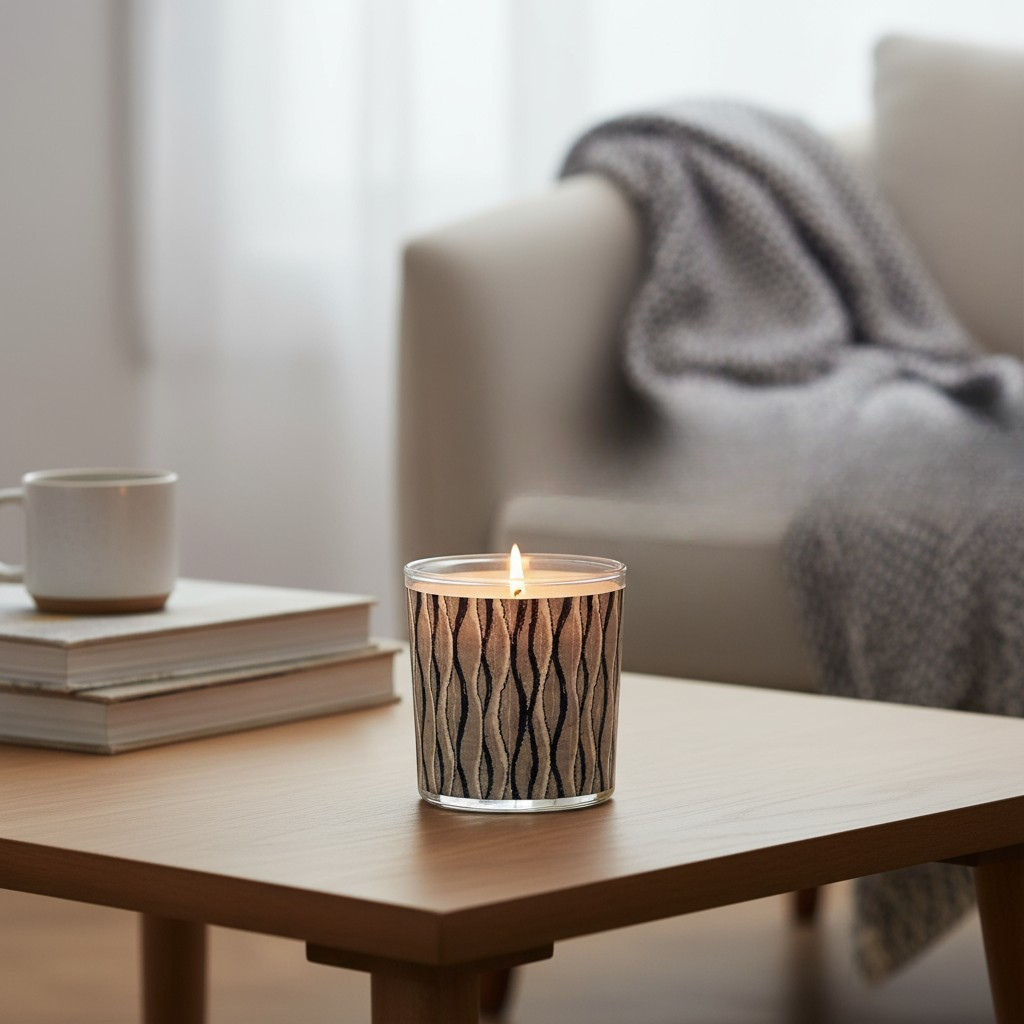 Ember Waves | 1904 Japanese Woodblock Vintage Inspired Candle