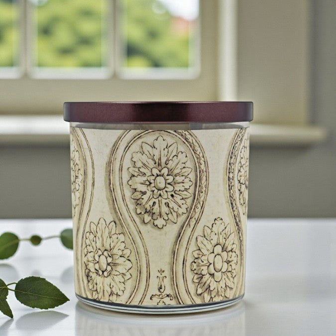 Serpentine – Eco-Luxe Scented Candle | Coconut Apricot Wax | Vintage Artwork Retro Design