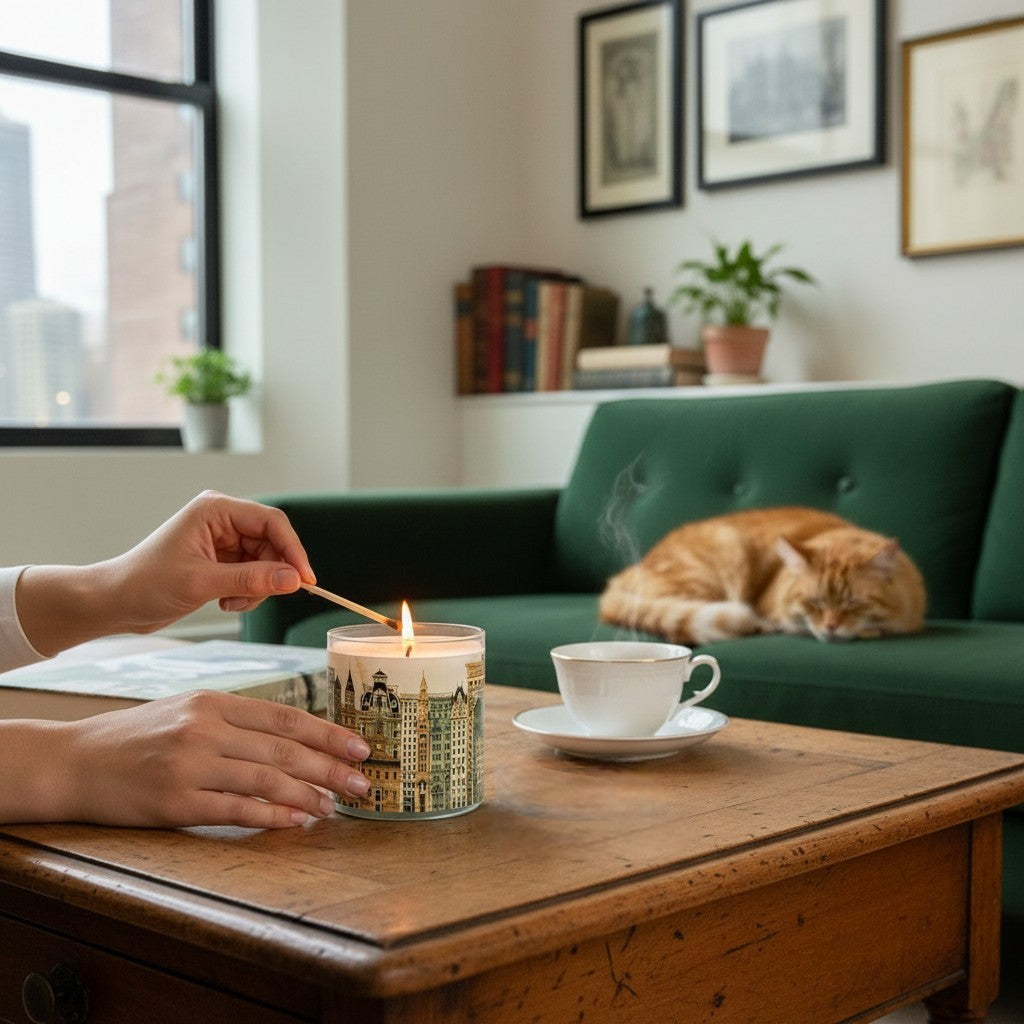 Gilded Skyline | Art-Inspired Vintage Luxury Candle