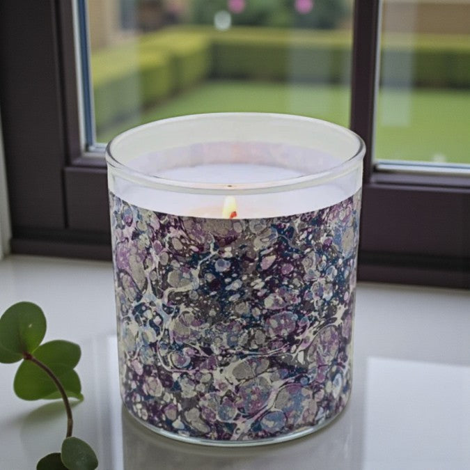 Stonehaven – Eco-Luxe Scented Candle | Coconut Apricot Wax | Vintage Artwork Retro Design