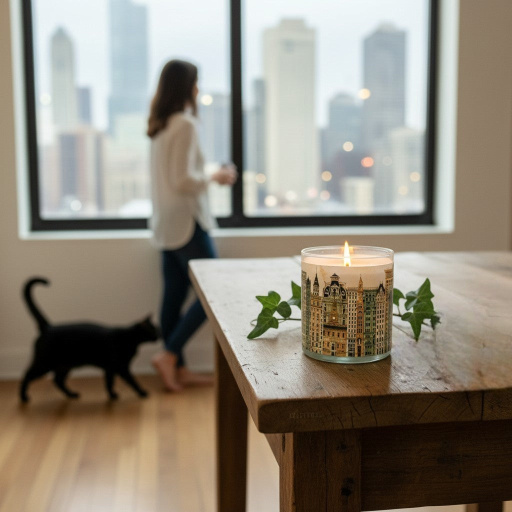 Gilded Skyline | Art-Inspired Vintage Luxury Candle