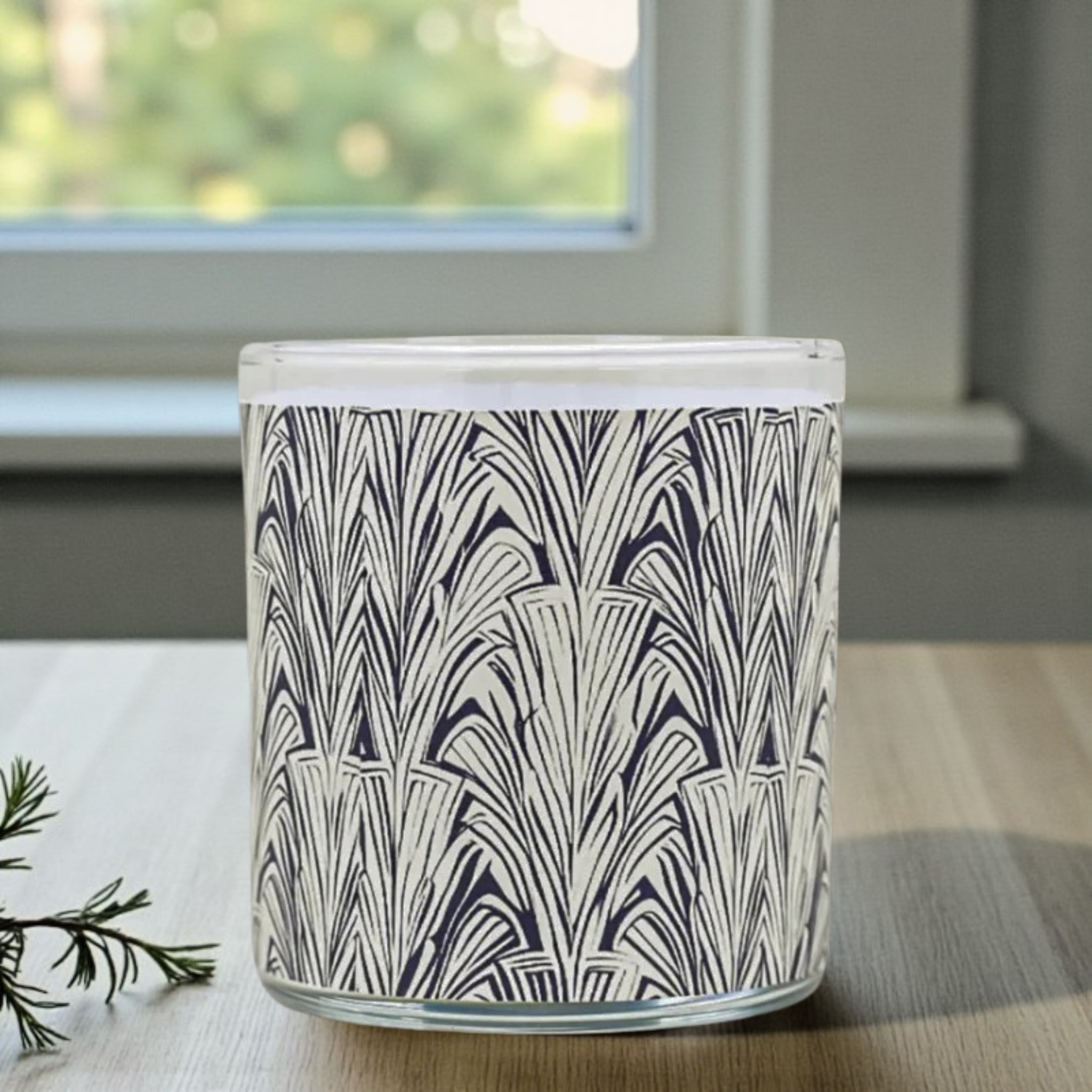 Gatsby – Eco-Luxe Scented Candle | Coconut Apricot Wax | Art Deco Art Nouveau Vintage Artwork Retro Design