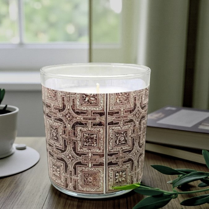 Triumph – Eco-Luxe Scented Candle | Coconut Apricot Wax | Vintage Renaissance Artwork Retro Design
