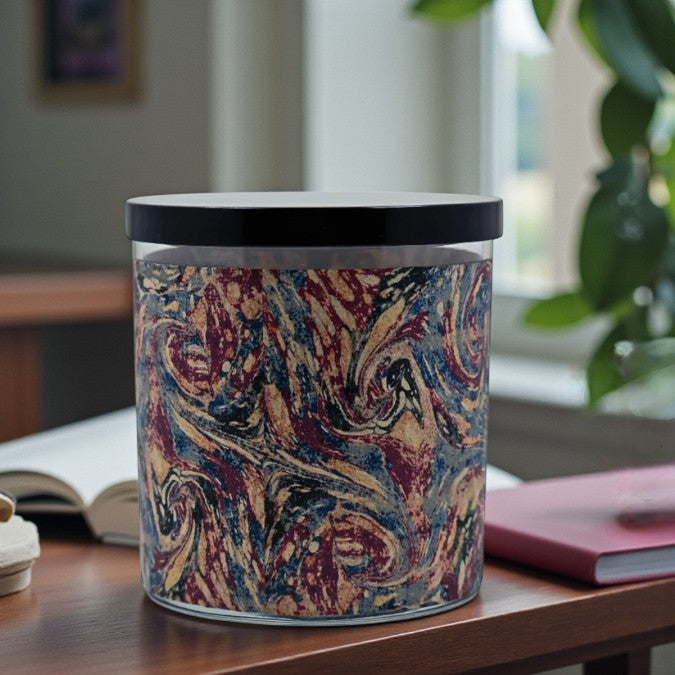 Whirly Twirly – Eco-Luxe Scented Candle | Coconut Apricot Wax | Vintage Artwork Retro Design