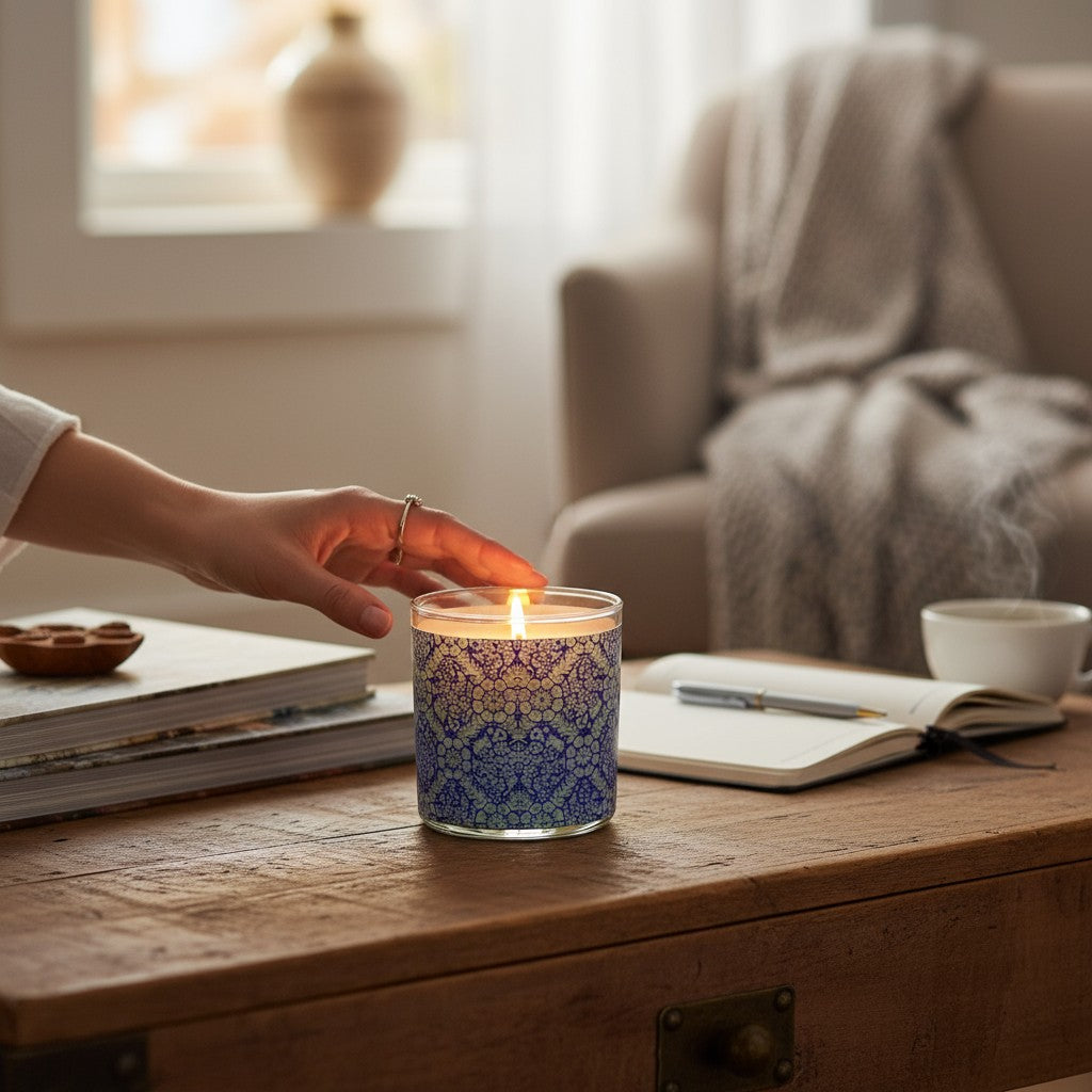 Purple Haze | Art-Inspired Vintage Luxury Candle