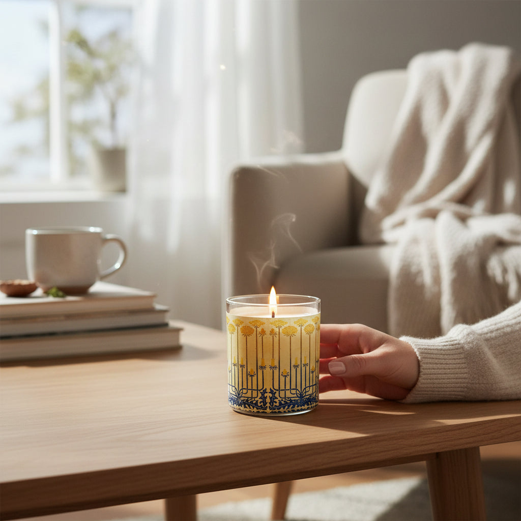 Wild Dandelions | Art-Inspired Vintage Luxury Candle