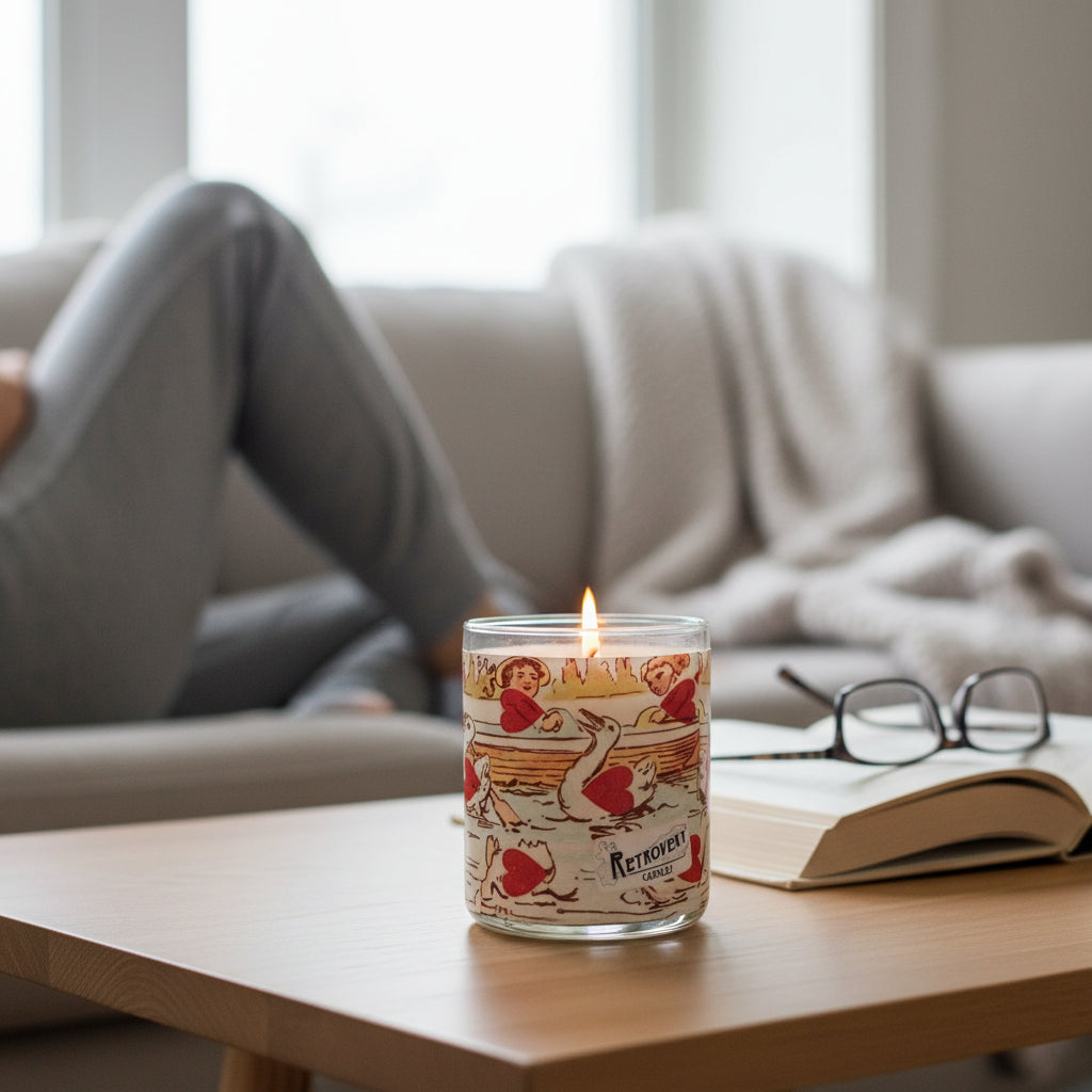 Valentine Voyage - Luxury Coconut Apricot Wax Candle – 8.5 oz