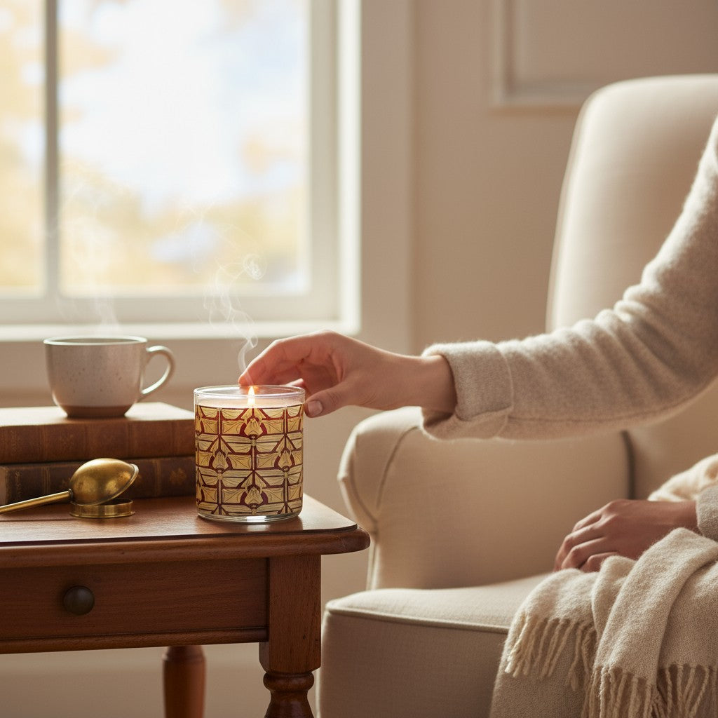 Flourish - Luxury Coconut Apricot Wax Candle – 8.5 oz