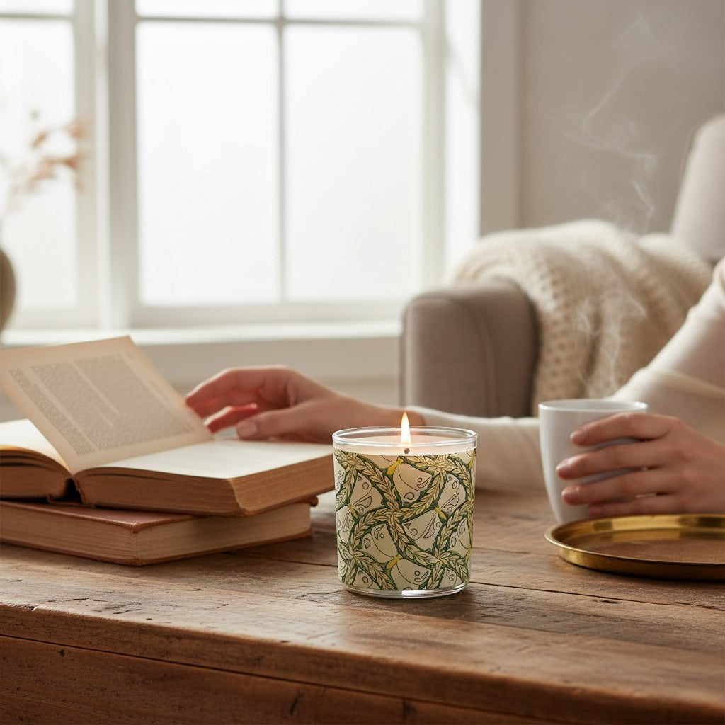 Papillon - Luxury Coconut Apricot Wax Candle – 8.5 oz