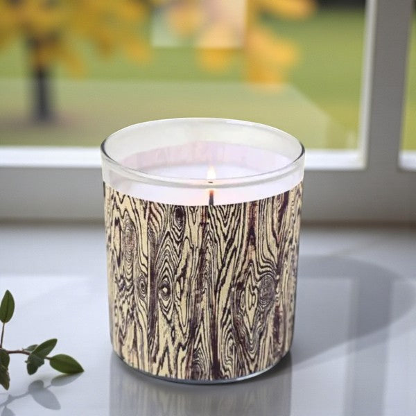 Mighty Oak – Eco-Luxe Scented Candle | Coconut Apricot Wax | Vintage Artwork Retro Design