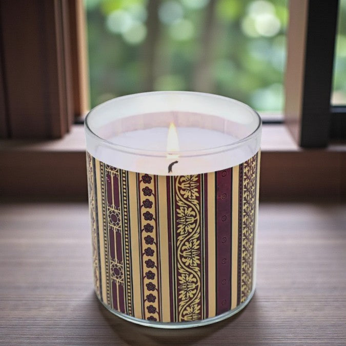 Medieval Medley – Eco-Luxe Scented Candle | Coconut Apricot Wax | Vintage Artwork Retro Design