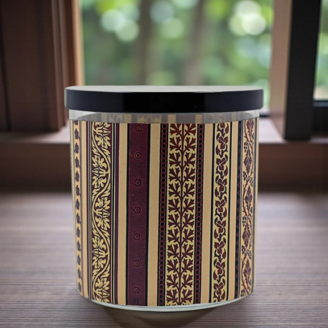 Medieval Medley – Eco-Luxe Scented Candle | Coconut Apricot Wax | Vintage Artwork Retro Design