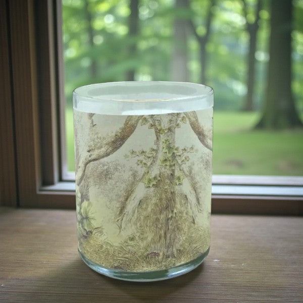 Squirrel Buddies – Eco-Luxe Scented Candle | Coconut Apricot Wax | Vintage Artwork Retro Design